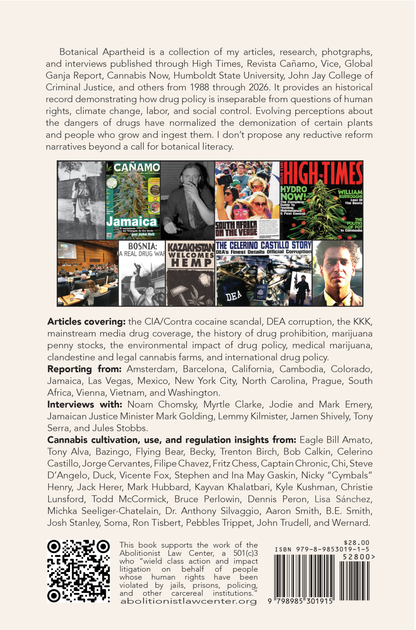 EBOOK: BOTANICAL APARTHEID: IMPACTS OF DRUG WARS ON POLITICS, CULTURE AND THE ENVIRONMENT, ANTHOLOGY OF ARTICLES BY JOHN VEIT